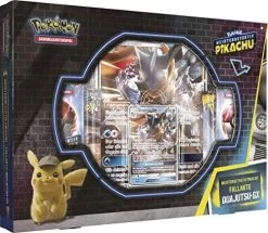 POKEMON 45004 PKM Pokémon Meisterdetektiv Pikachu Movie Fallakte Quajutsu-GX Pin-Box