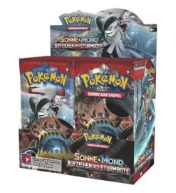 Pokemon Sonne & Mond - Aufziehen Der Sturmröte - Display Mit 36 Boostern