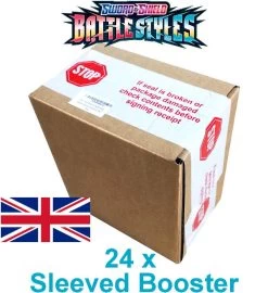 Pokemon Battle Styles - Sleeved Booster - Case (24 Booster) ENGLISCH