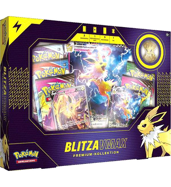 Pokemon Blitza VMAX Premium-Kollektion - Deutsch 1 Pokemon Blitza VMAX Premium-Kollektion - Deutsch