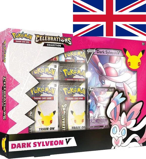 Pokemon Celebrations Dark Sylveon-V Collection - Englisch