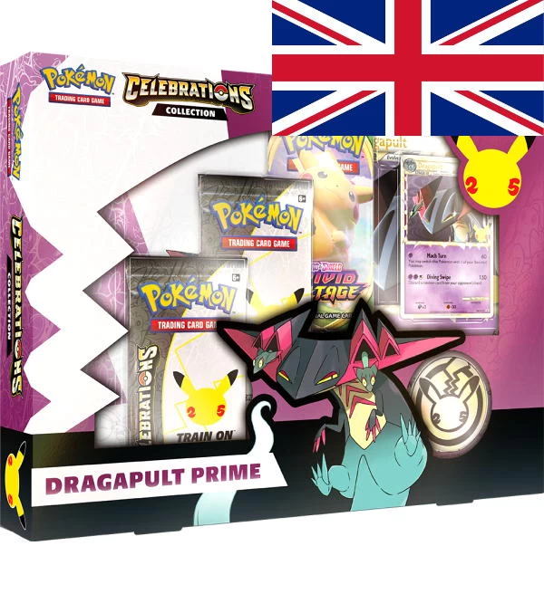 Pokemon Celebrations Dragapult Prime Collection - ENGLISCH 1 Pokemon Celebrations Dragapult Prime Collection - ENGLISCH