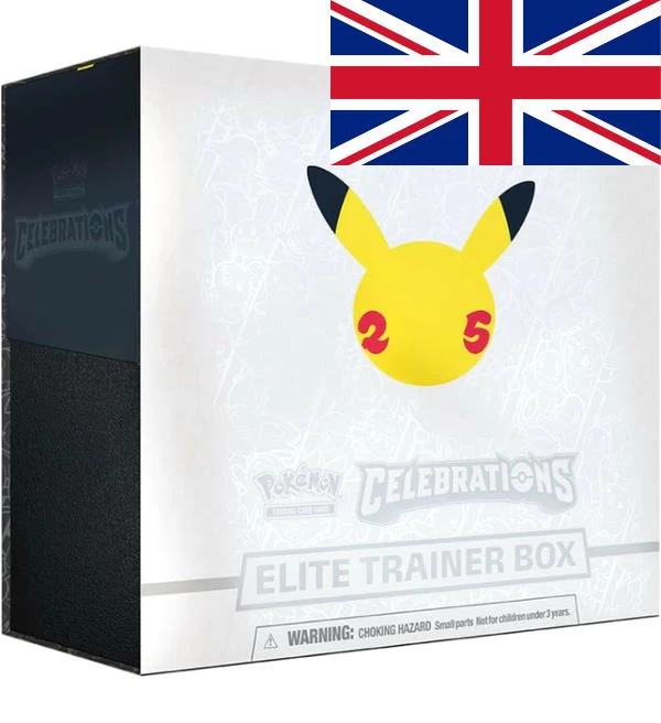 Pokemon Celebrations Elite Trainer Box - ENGLISCH