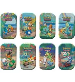 Pokemon Celebrations Mini Tin Set - Alle 8 Mini-Tins - Deutsch