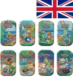 Pokemon Celebrations Mini Tin Set - Alle 8 Mini-Tins - Englisch