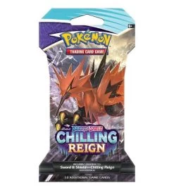 Pokemon Chilling Reign - Sleeved Booster - Zufälliges Artwork ENGLISCH -Pokémon pokemon chilling reign sleeved booster random english v4