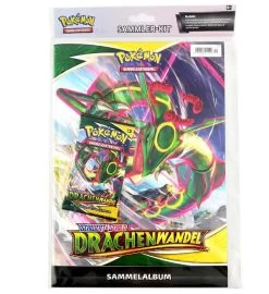 Pokemon Drachenwandel Sammler-Kit - Album + Booster + Poster