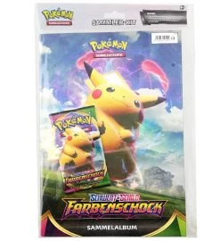 Pokemon Farbenschock Sammler-Kit - Album + Booster + Poster