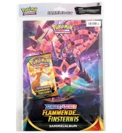 Pokemon Flammende Finsternis Sammler-Kit - Album + Booster + Poster