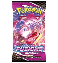 Pokemon Schwert & Schild - Fusionsangriff - Booster Mit 10 Karten