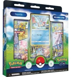 Pokemon GO - Pin-Box Squirtle - ENGLISCH