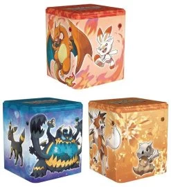 Pokemon Stapelbare Tin Box Herbst 2022 - Set Mit 3 Tins - Deutsch