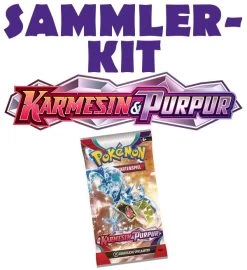 Pokemon Karmesin & Purpur Sammler-Kit - Album + Booster + Poster