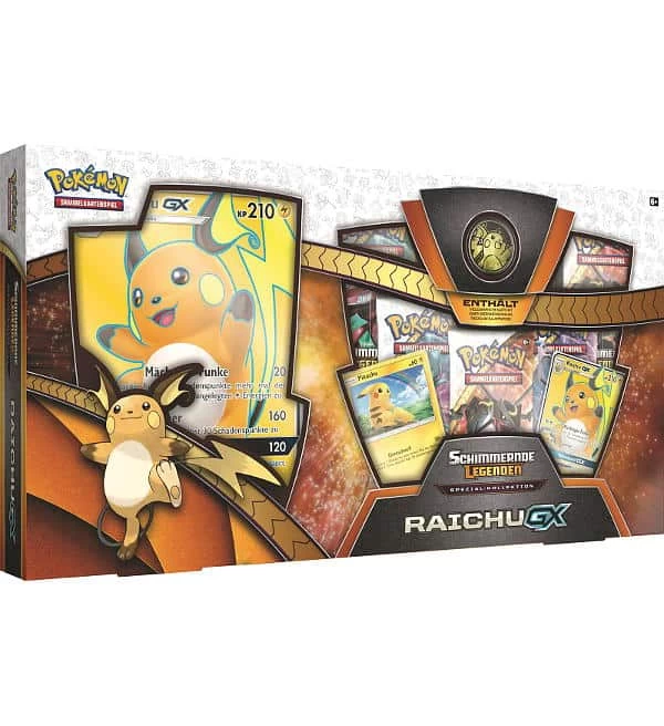 Pokemon Schimmernde Legenden Raichu-GX Spezial-Kollektion 1 Pokemon Schimmernde Legenden Raichu-GX Spezial-Kollektion