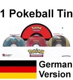 Pokémon Pokeball Tin Frühjahr 2021 - 1 Zufällige Tin (DEUTSCH)