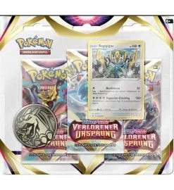 Pokemon Schwert & Schild - Verlorener Ursprung - 3-Pack-Blister Regigigas