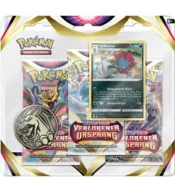Pokemon Schwert & Schild - Verlorener Ursprung - 3-Pack-Blister Snibunna