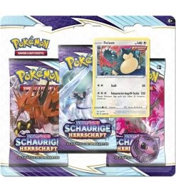 Pokemon Schwert & Schild - Schaurige Herrschaft - 3-Pack-Blister Relaxo