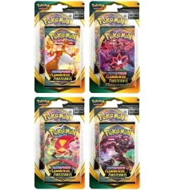 Pokemon Schwert & Schild - Flammende Finsternis - 4 X 2-Pack-Blister