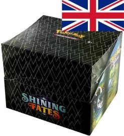 Pokemon Shining Fates Mini Tin Display Sealed - 10 Tins - Englisch