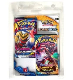 Pokemon Sonne & Mond / Schwert & Schild - 2-Booster Clamshell