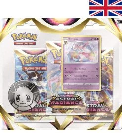 Pokemon Sword & Shield - Astral Radiance - 3-Pack-Blister Sylveon EN