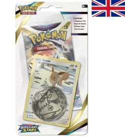 Pokemon Sword & Shield - Brilliant Stars - Checklane Blister Eevee ENGLISCH