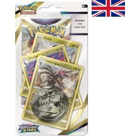 Pokemon Brilliant Stars - Premium Checklane Blister Hydreigon ENGLISCH
