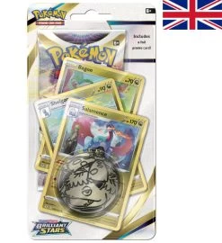Pokemon Brilliant Stars - Premium Checklane Blister Salamence ENGLISCH
