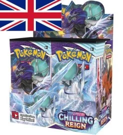 Pokemon Sword & Shield - Chilling Reign - Display Mit 36 Tüten ENGLISCH