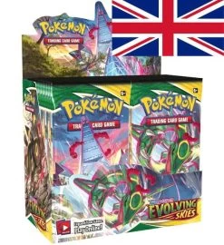 Pokemon Sword & Shield - Evolving Skies - Display Mit 36 Tüten ENGLISCH