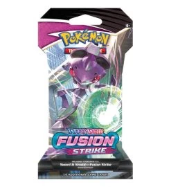 Pokemon Fusion Strike - Sleeved Booster - Zufälliges Artwork ENGLISCH -Pokémon pokemon sword shield fusion strike sleeved booster v3