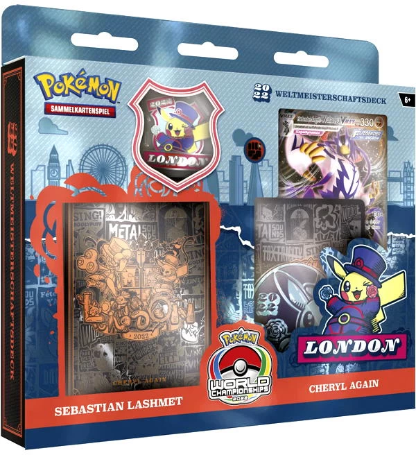 Pokemon World Championship Deck 2022 Sebastian Lashmet - Deutsch 1 Pokemon World Championship Deck 2022 Sebastian Lashmet - Deutsch