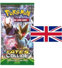 Pokemon XY - Fates Collide - Booster Mit 10 Karten (EN)